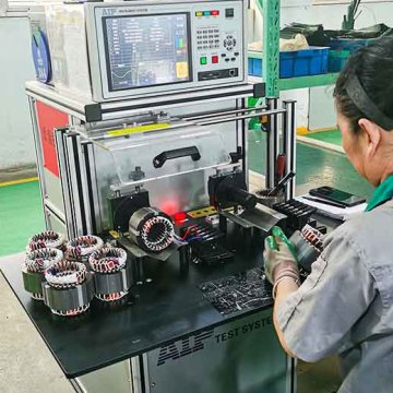 Application Site Of Pump Motor Stator Tester - AIP