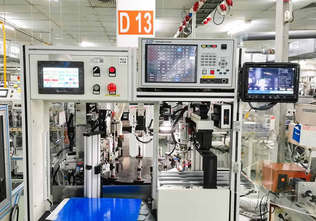 The application of AIP motor production line automation tester