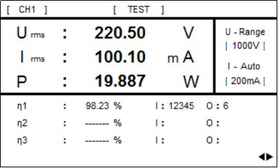 Electrical energy measurement